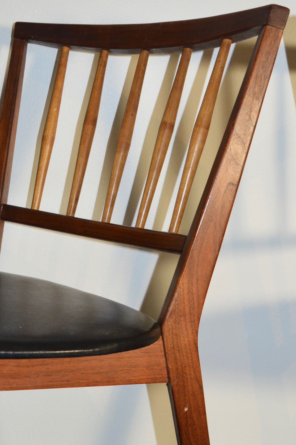 Danish Modern Teak Tripod Chairs