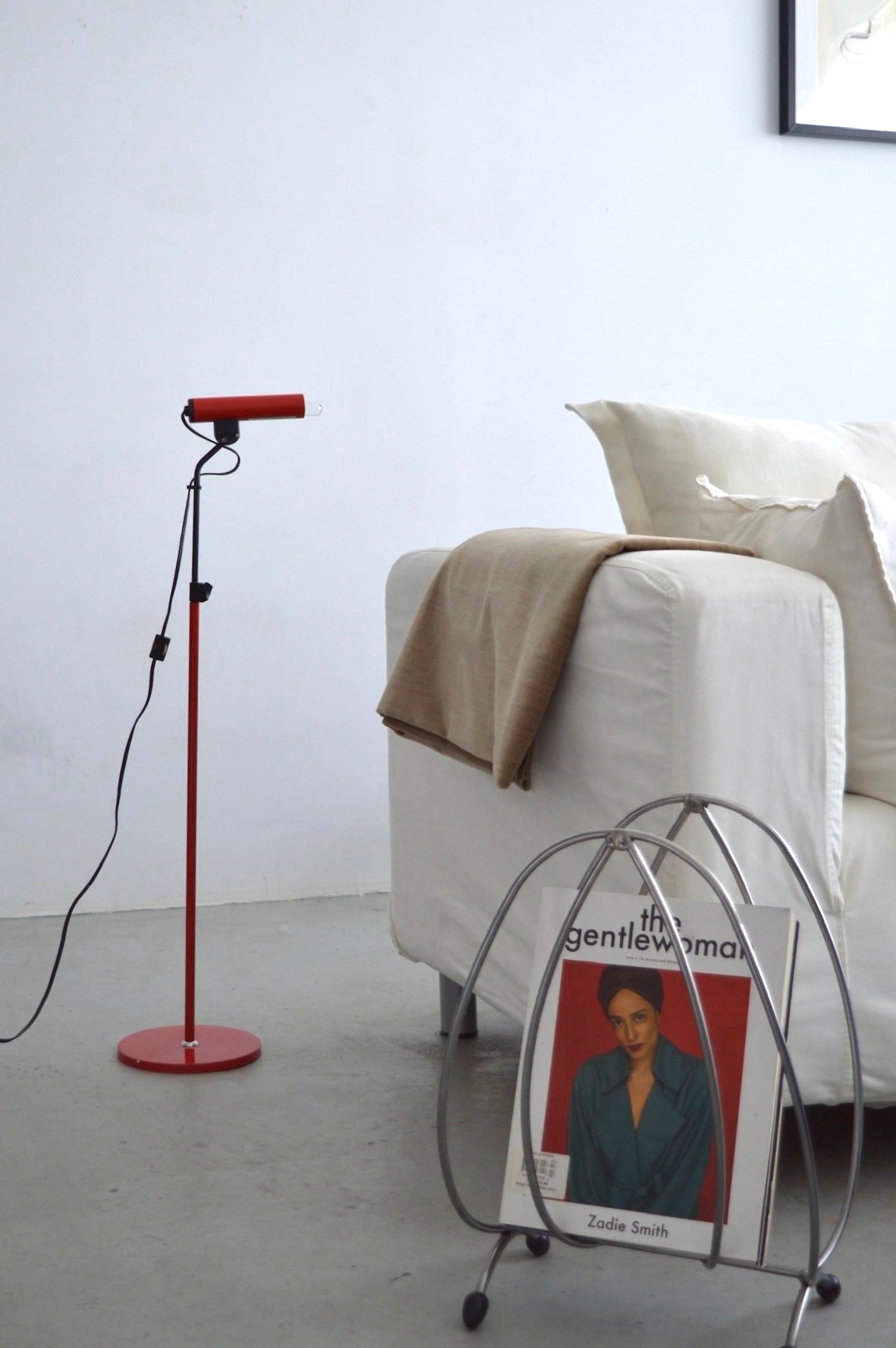 Red & Black Postmodern Nordlux Floor Lamp