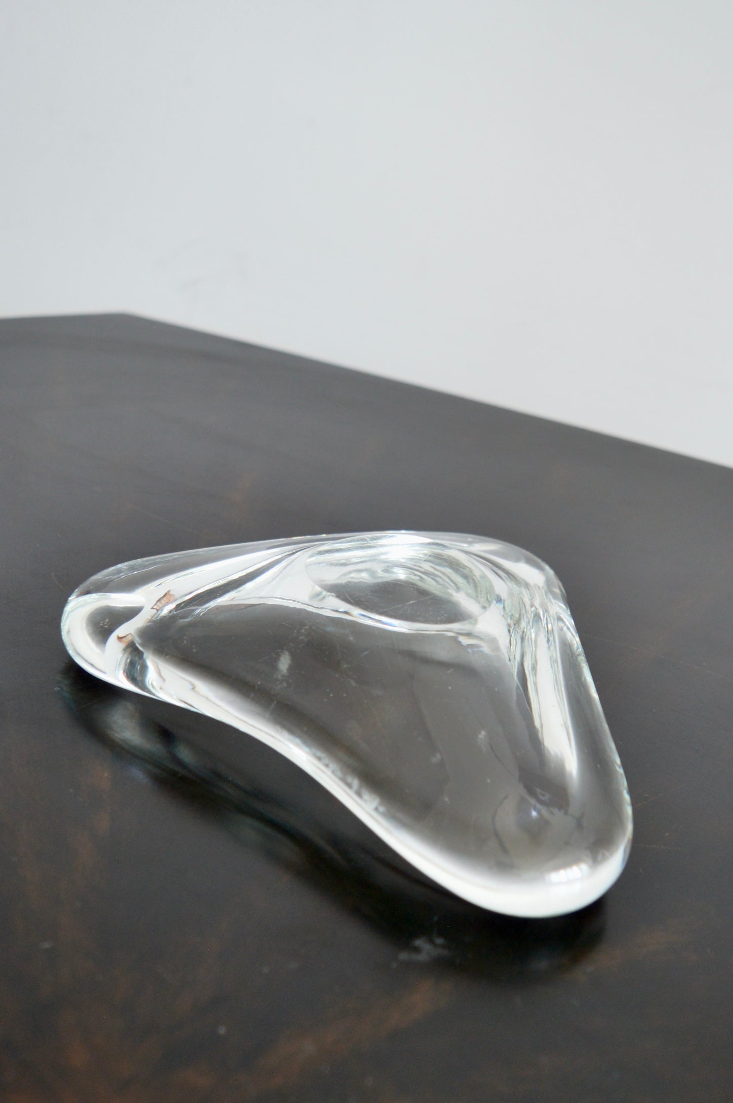 Art Glass Triangular Ashtray/Catchall