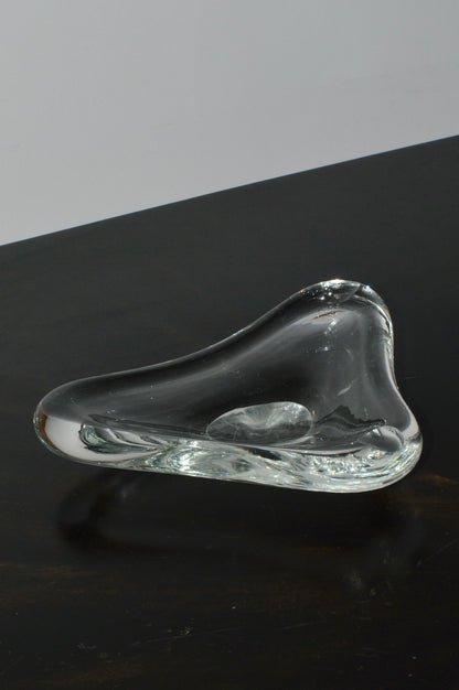 Art Glass Triangular Ashtray/Catchall